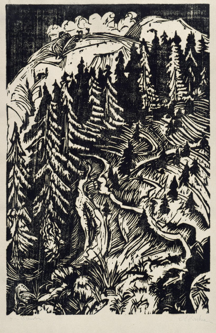 Três caminhos de Ernst Ludwig Kirchner