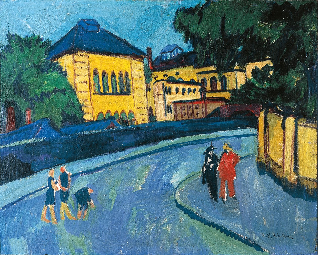 Dresden, Friedrichstadt de Ernst Ludwig Kirchner