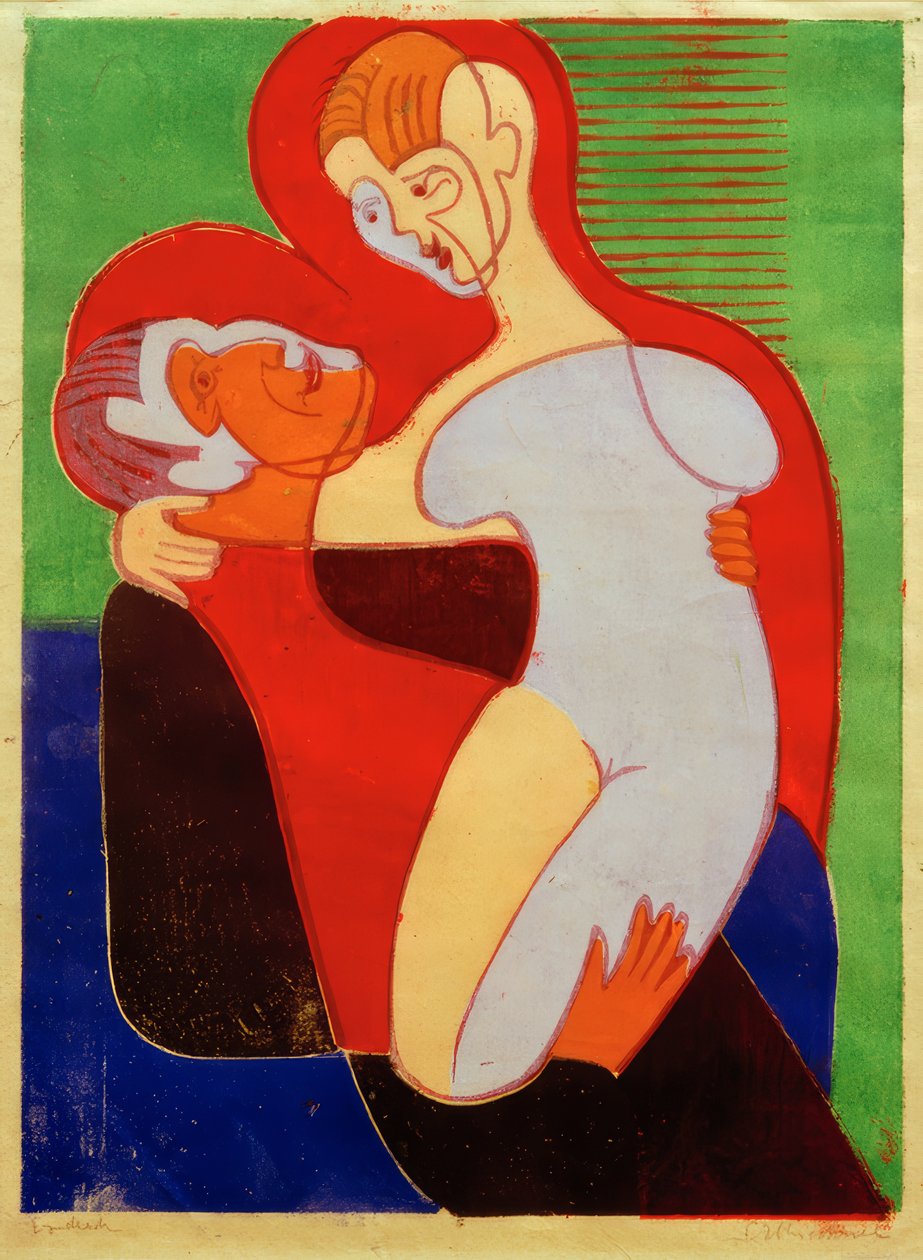ELKirchner, amantes (O Hembusse) de Ernst Ludwig Kirchner