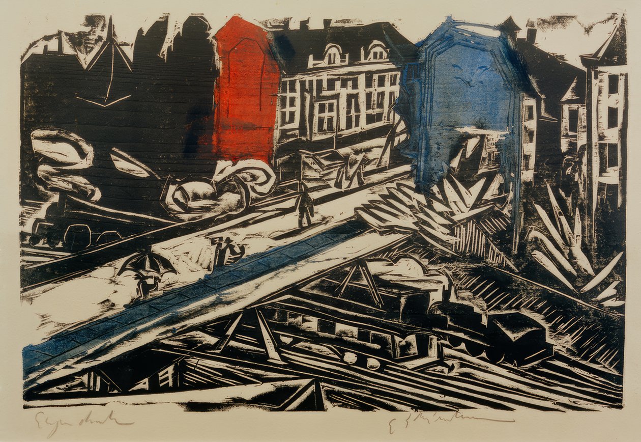 ELKirchner, ponte de transferência do Wannseebahn de Ernst Ludwig Kirchner