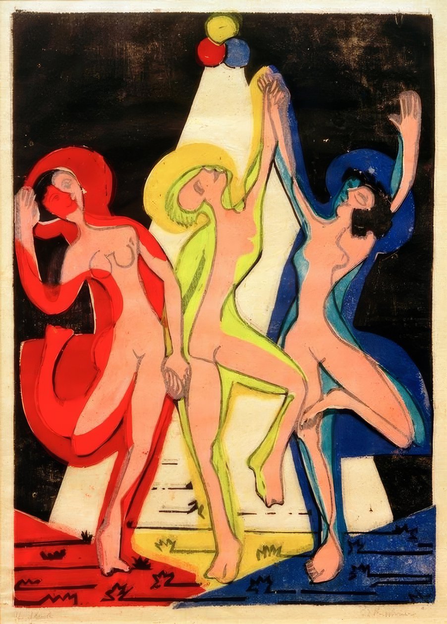 Farbentanz de Ernst Ludwig Kirchner
