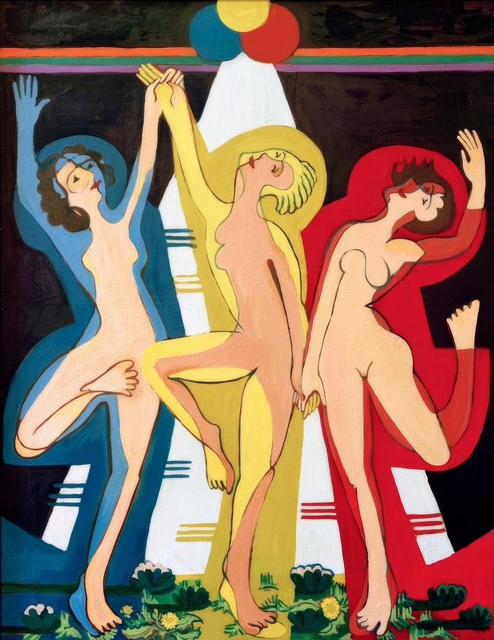 Color Dance II de Ernst Ludwig Kirchner
