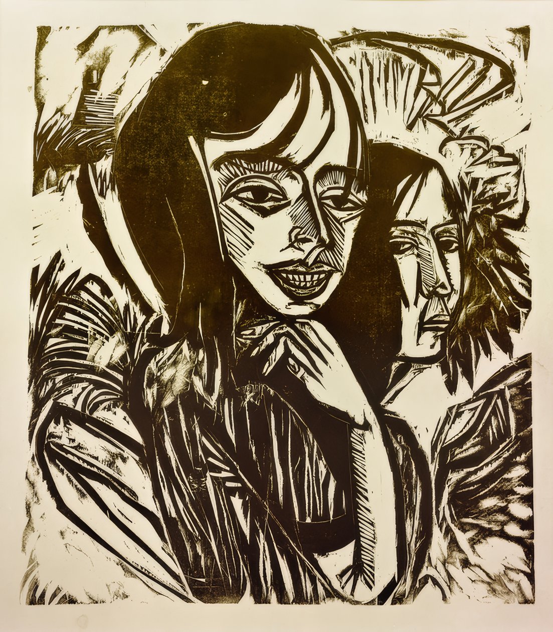 Fehmarn menina de Ernst Ludwig Kirchner