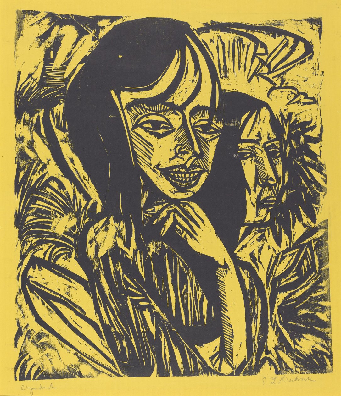 Fehmarn Girls de Ernst Ludwig Kirchner