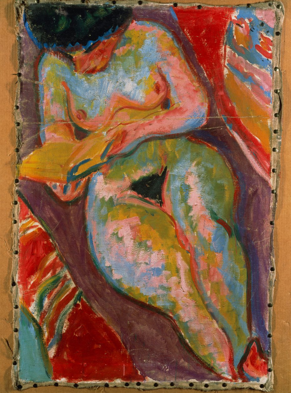 Nude feminino de Ernst Ludwig Kirchner