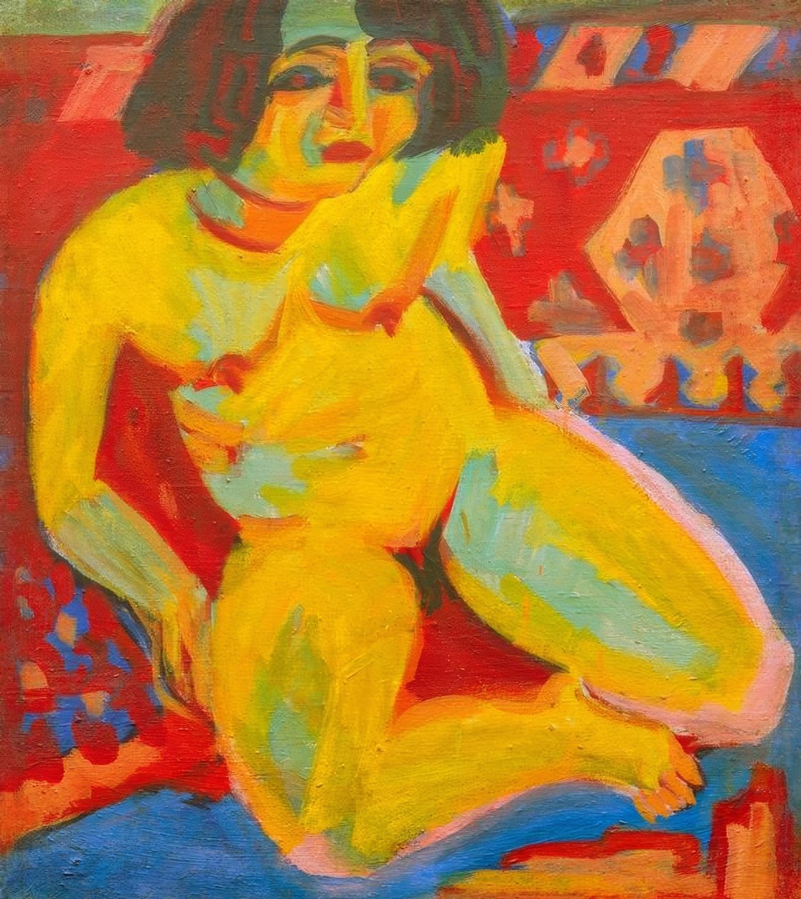 Nu feminino (Dodo) de Ernst Ludwig Kirchner