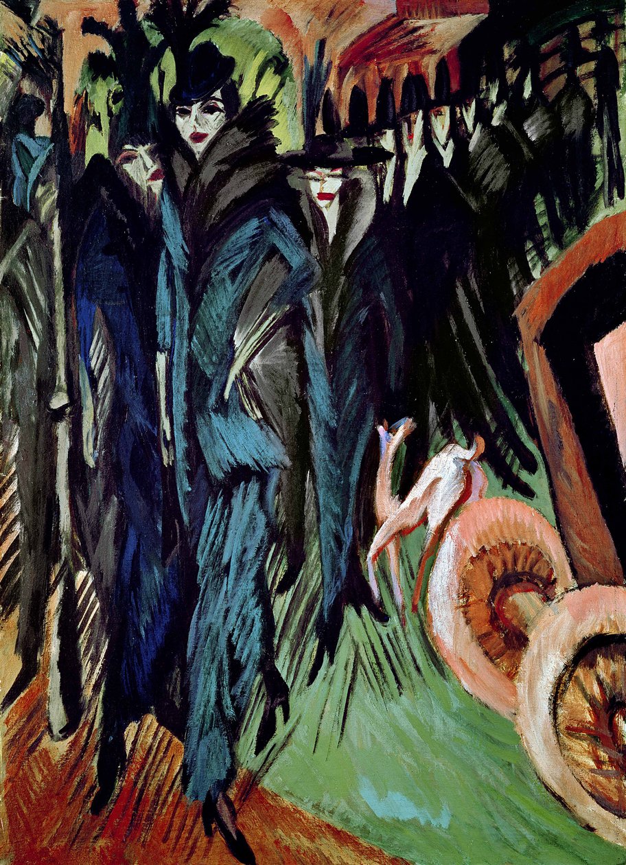 Friedrichstrasse de Ernst Ludwig Kirchner