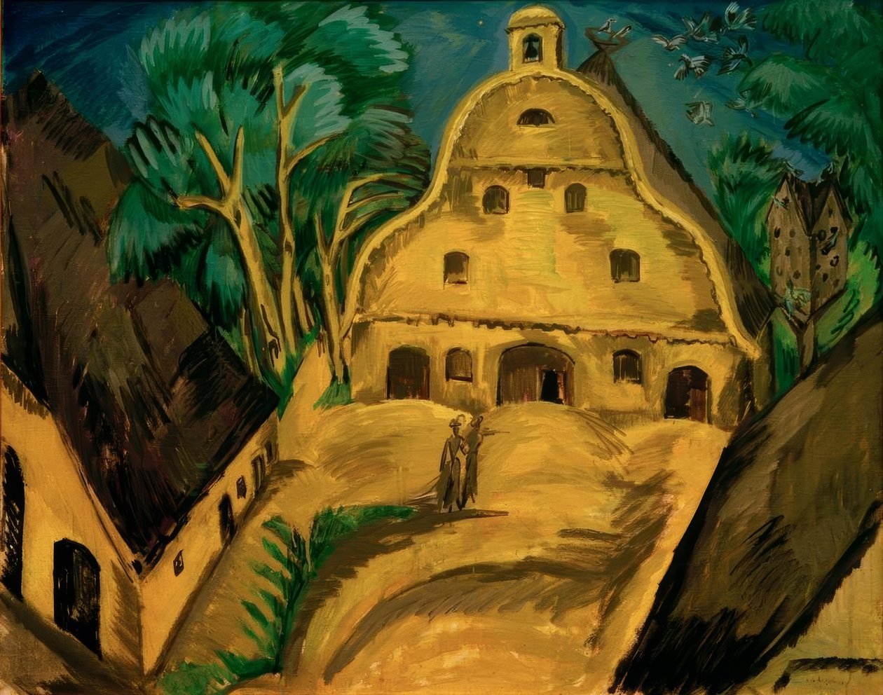 Bom Staberhof em Fehmarn I de Ernst Ludwig Kirchner