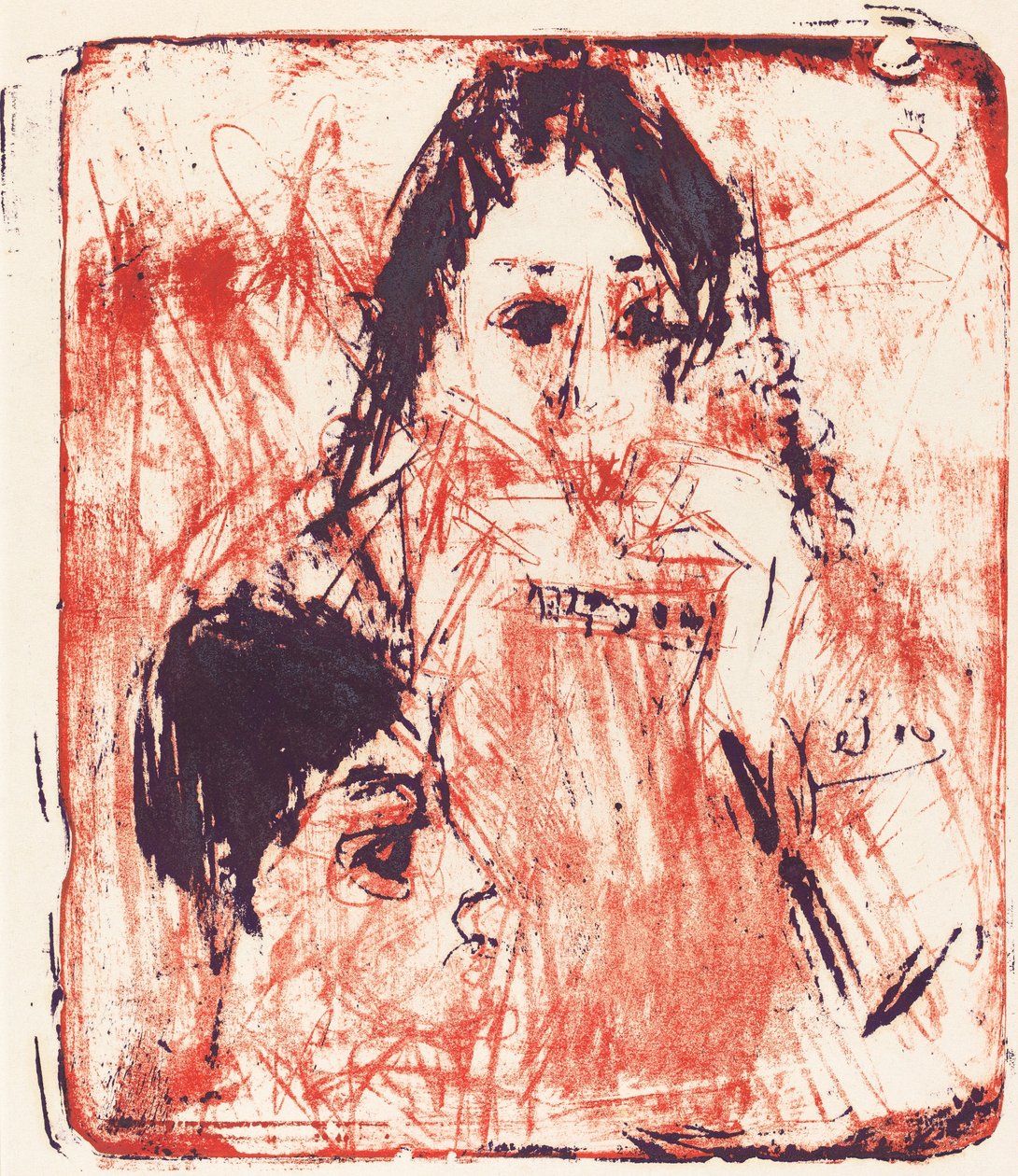 Tocador de gaita de Ernst Ludwig Kirchner