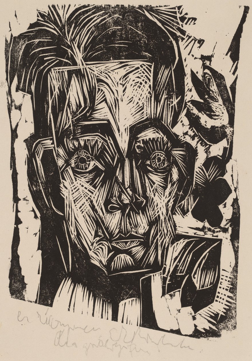 Natureza morta de Ernst Ludwig Kirchner