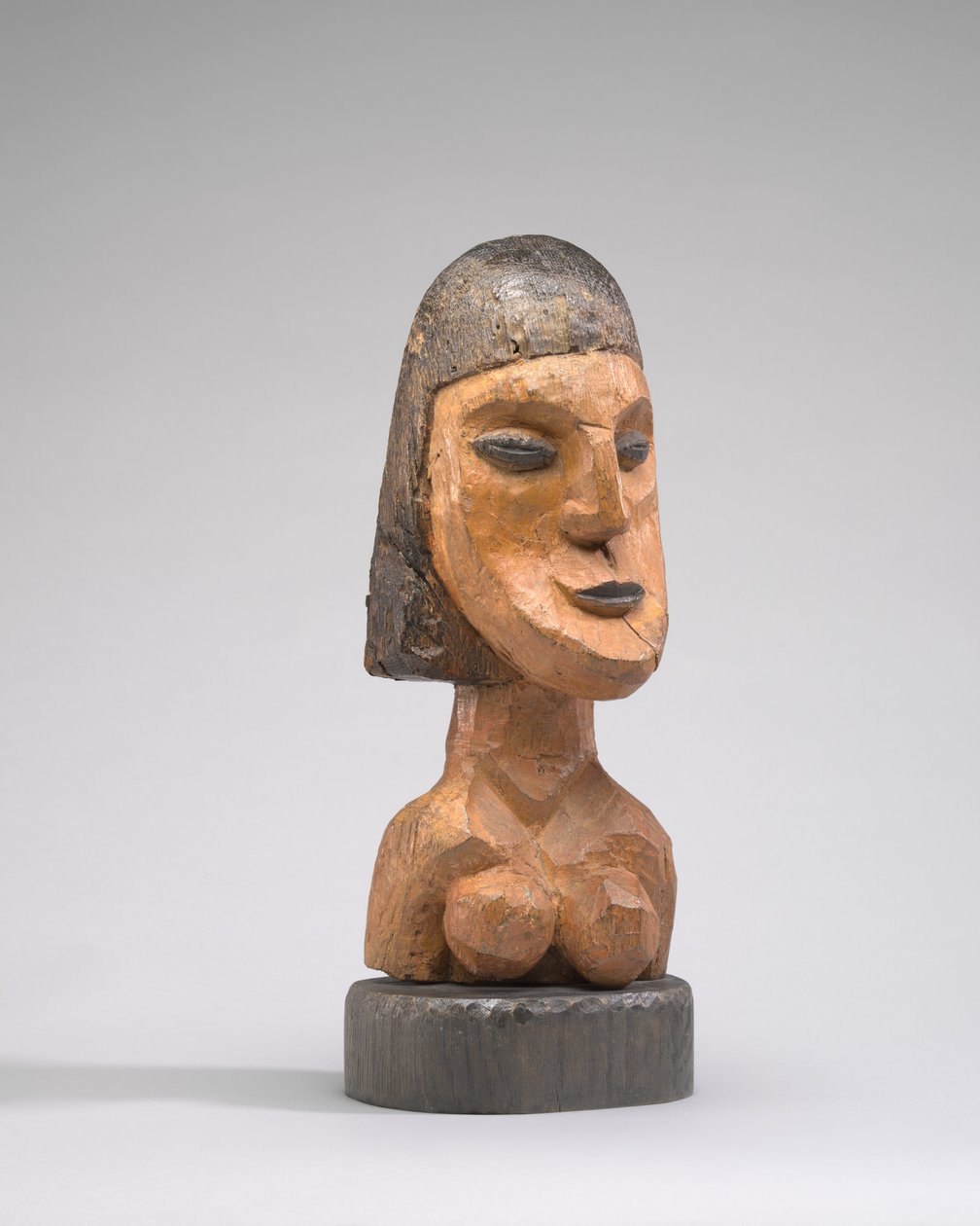 Cabeça de uma mulher de Ernst Ludwig Kirchner