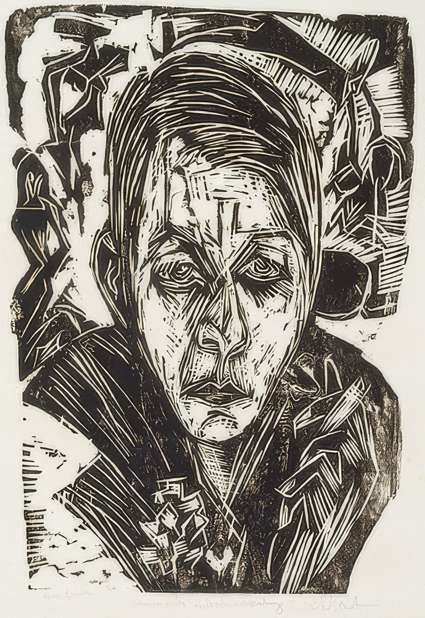 Moça com cigarro de Ernst Ludwig Kirchner