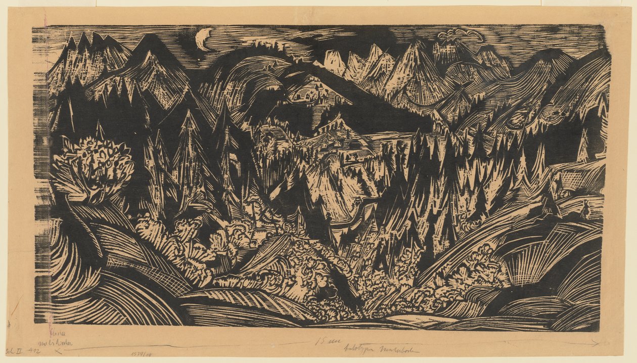 Junkerboden de Ernst Ludwig Kirchner