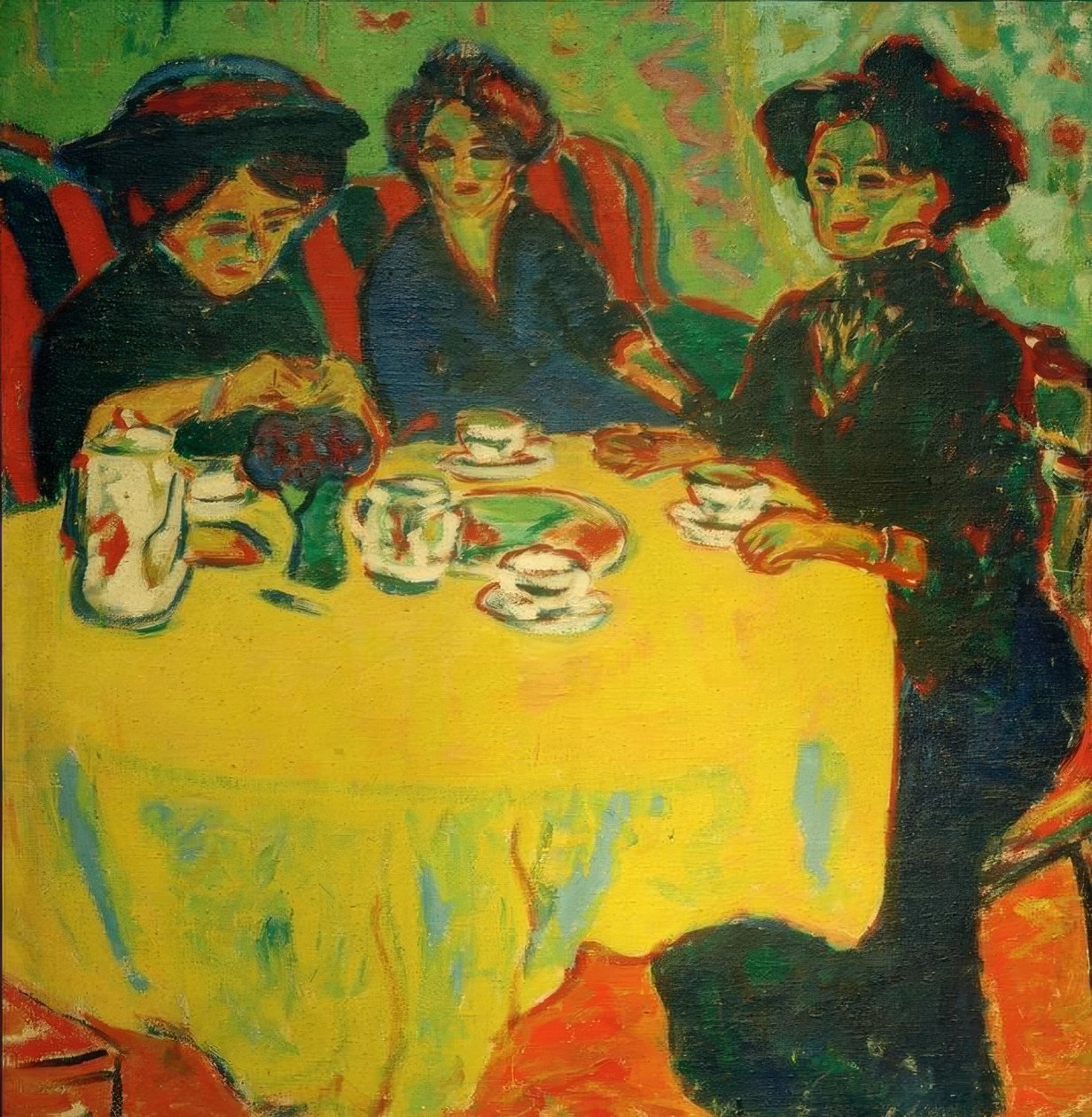 mesa de café de Ernst Ludwig Kirchner
