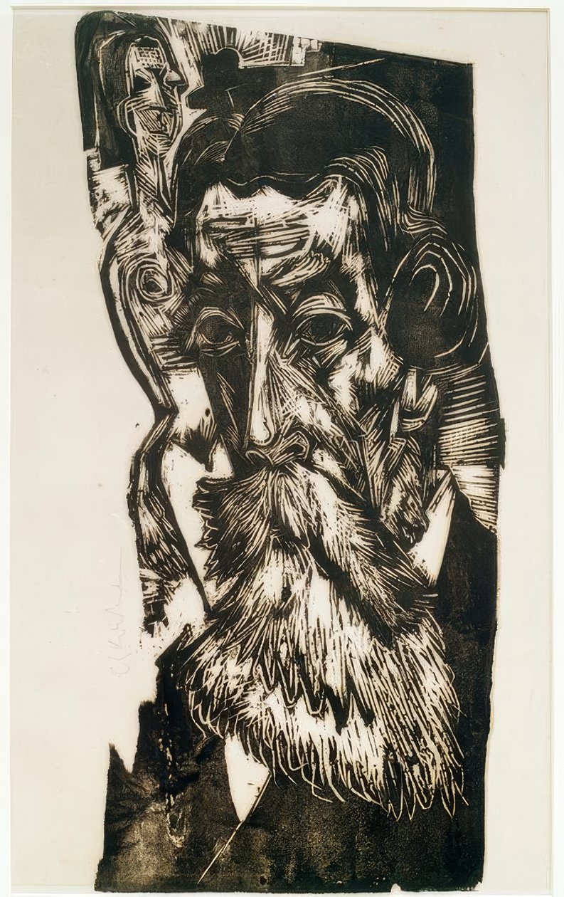 Chefe Ludwig Schames de Ernst Ludwig Kirchner