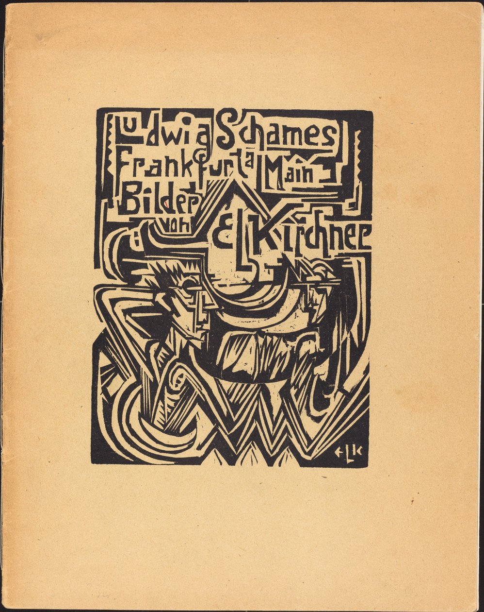 Ludwig Schames Frankfurt a Main Imagens de E L Kirchner (Ludwig Schames Frankfurt a Main Pictures by E L Kirchner) de Ernst Ludwig Kirchner