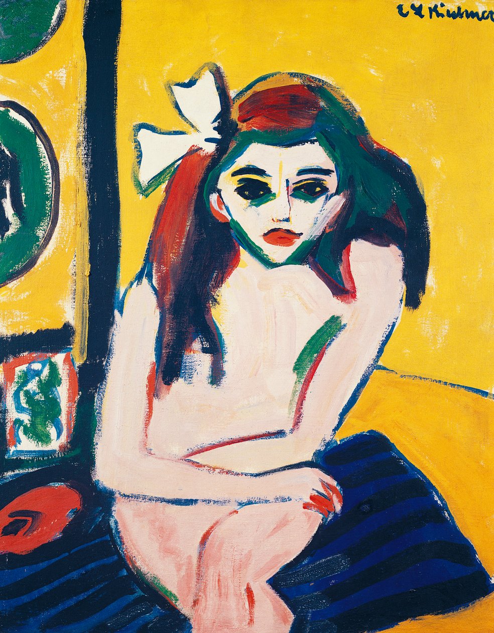 Marcella, de Ernst Ludwig Kirchner (1880-1938) de Ernst Ludwig Kirchner