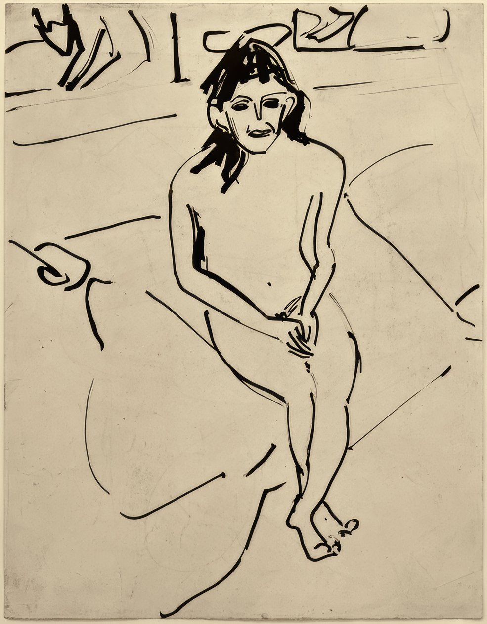 Sem título (Marcella) de Ernst Ludwig Kirchner