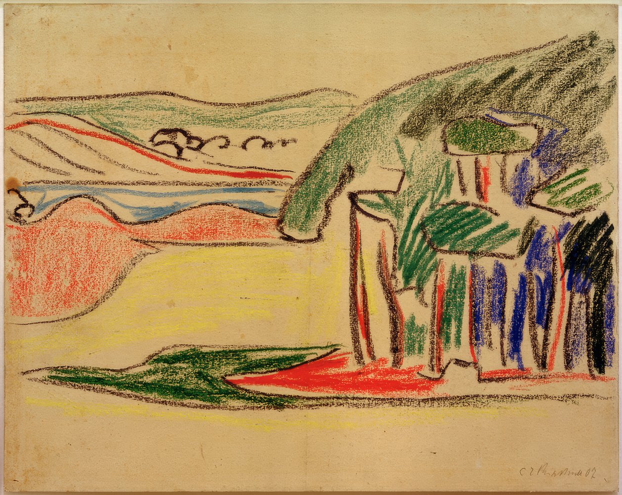 Sem título (Moritzburger Teiche) de Ernst Ludwig Kirchner