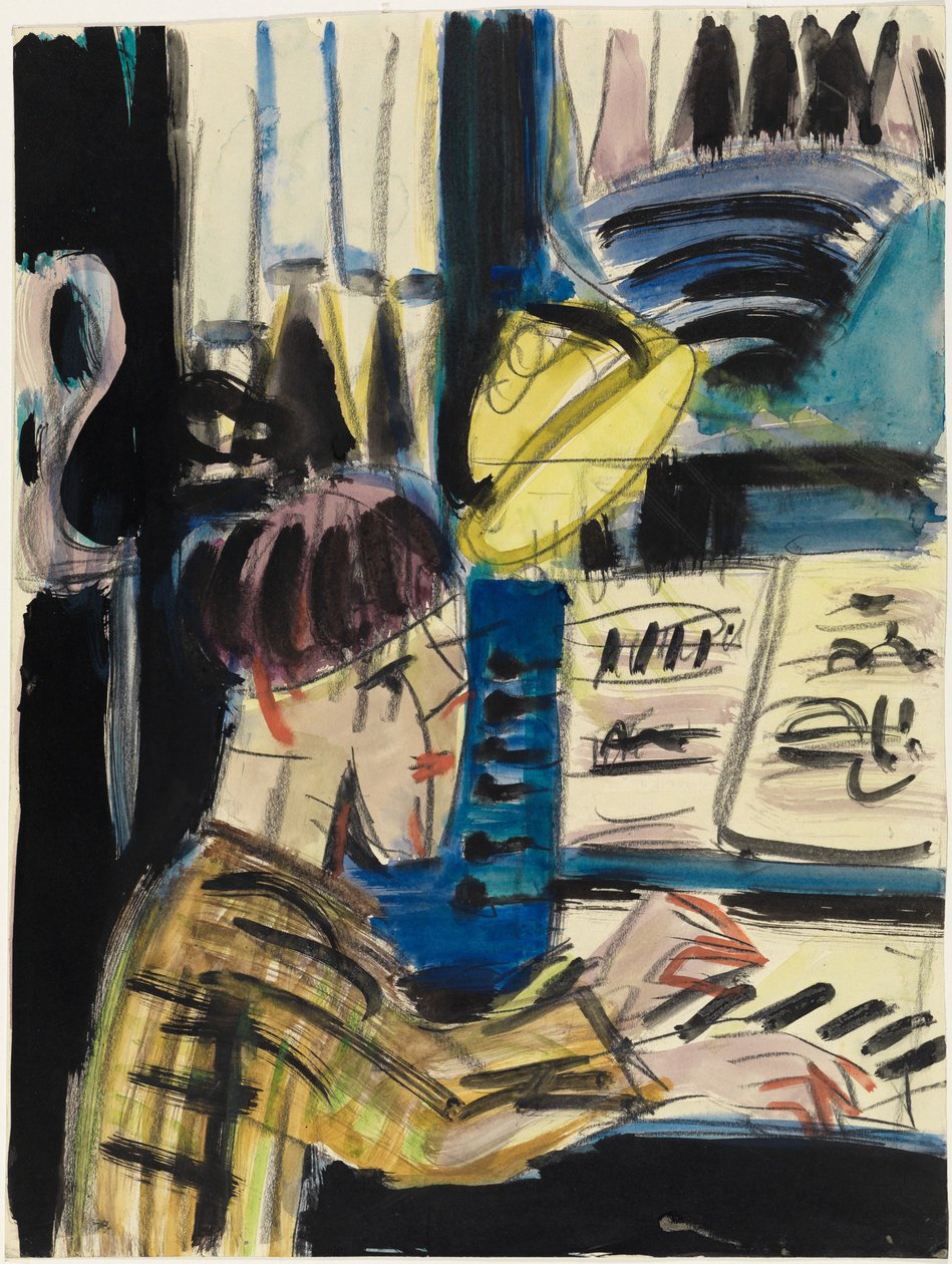 Organista de Ernst Ludwig Kirchner