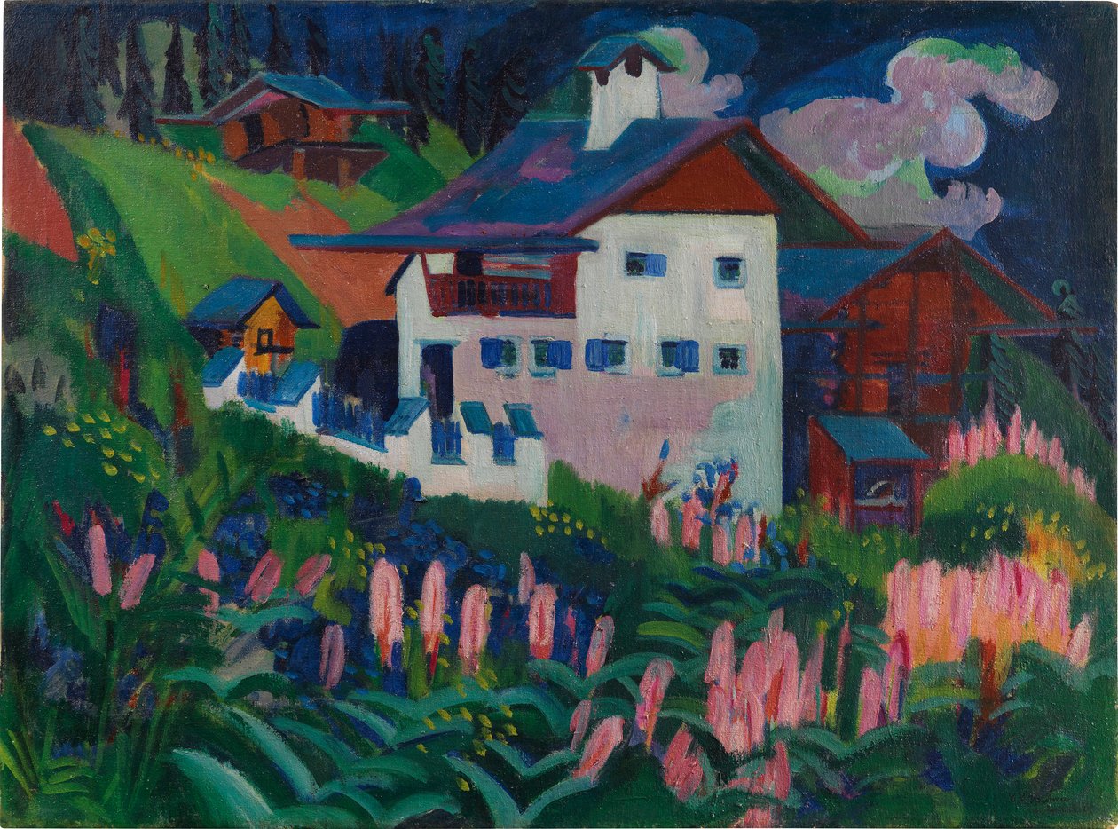 Nossa casa, 1918-1922. de Ernst Ludwig Kirchner
