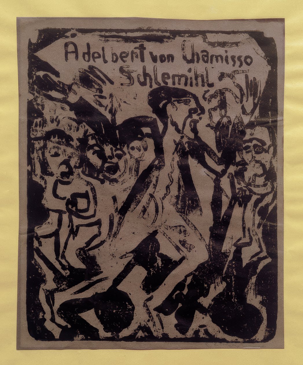 Envelope de Peter Schlemihl de Ernst Ludwig Kirchner