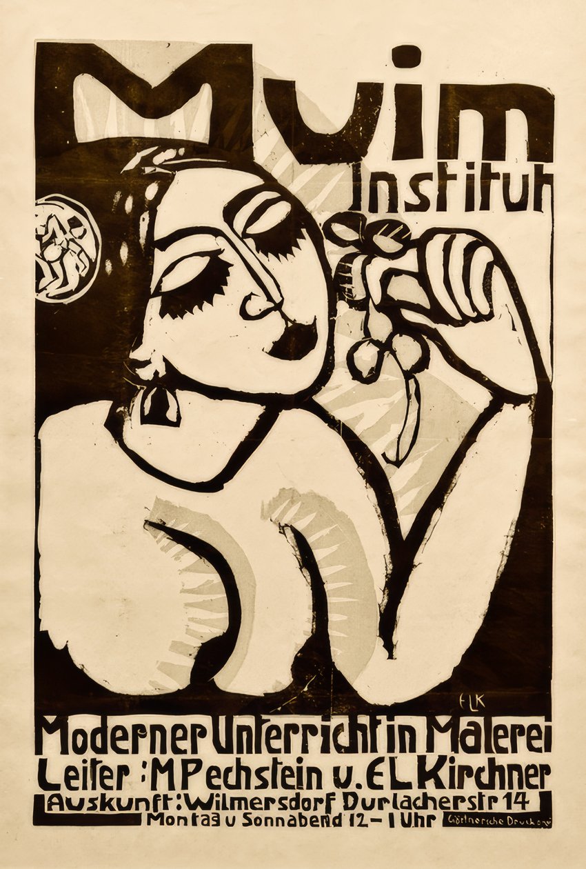 Instituto Plakat Muim de Ernst Ludwig Kirchner