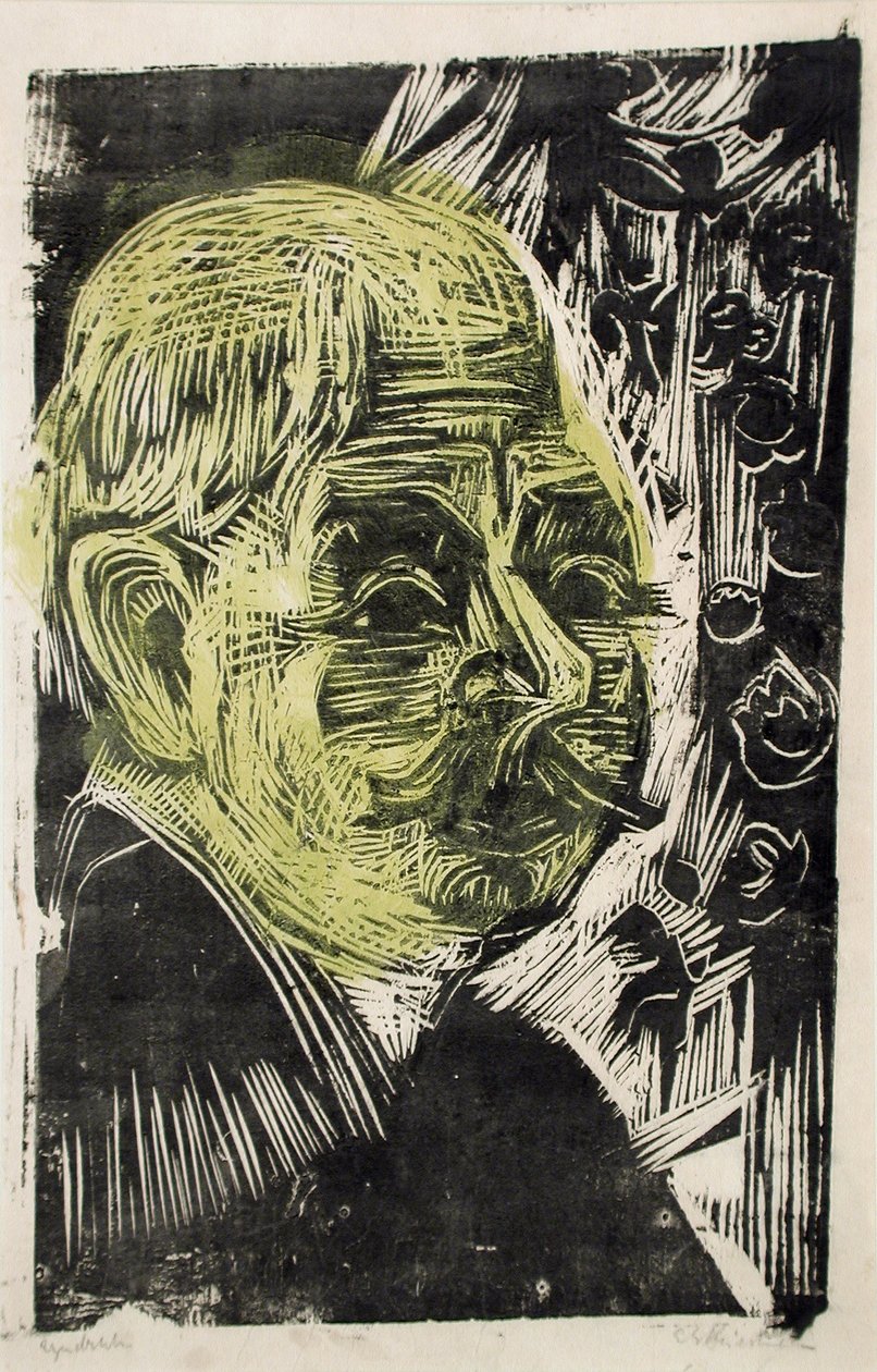 Retrato do Dr. Spengler (Retrato do Dr. Spengler) de Ernst Ludwig Kirchner