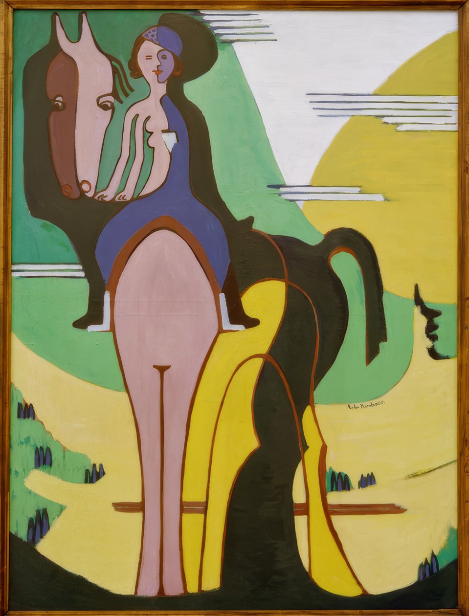 amazona de Ernst Ludwig Kirchner