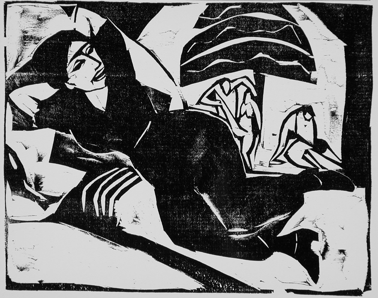 Descanso, 1911 de Ernst Ludwig Kirchner