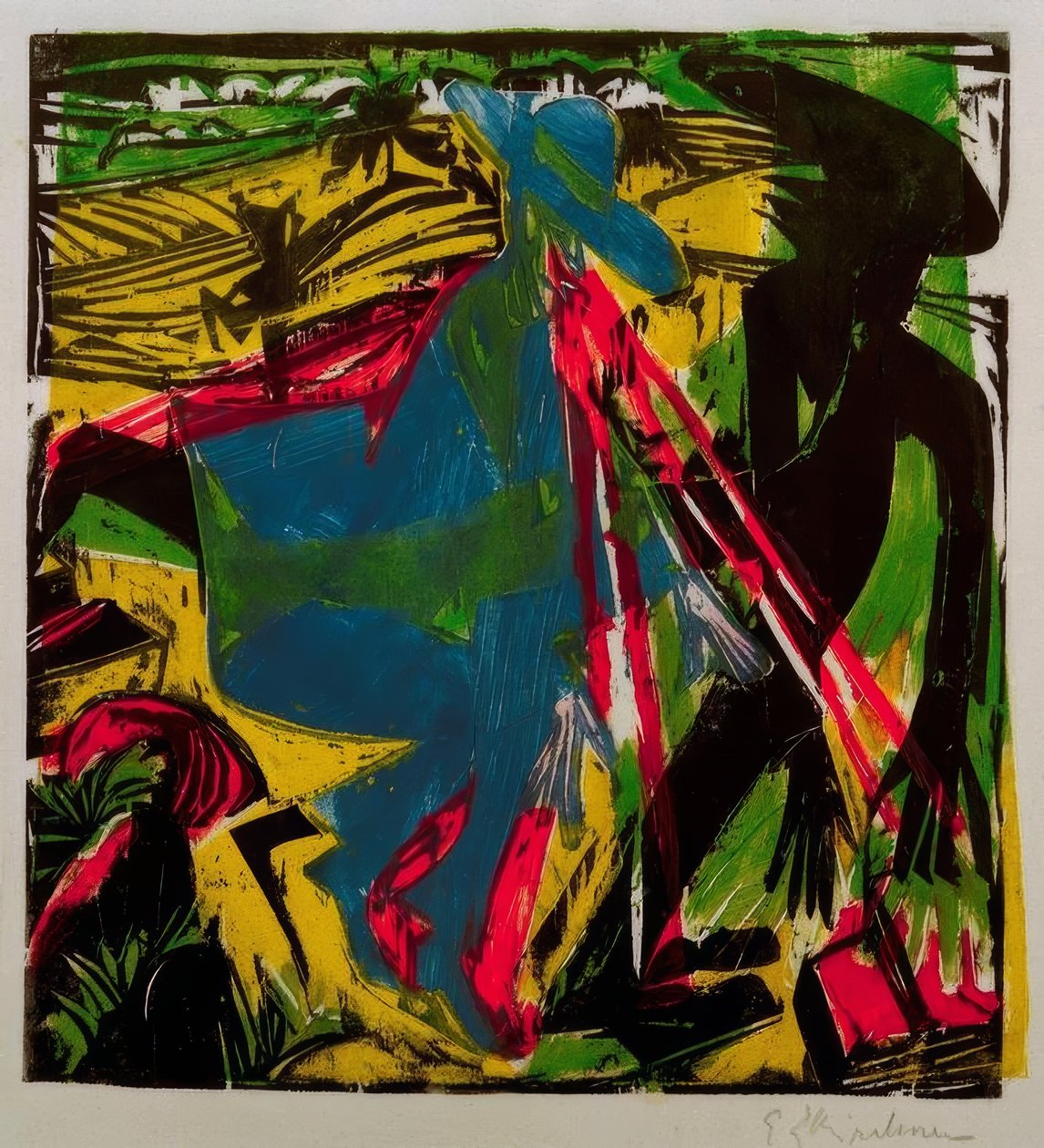O encontro de Schlemihl com a sombra de Ernst Ludwig Kirchner