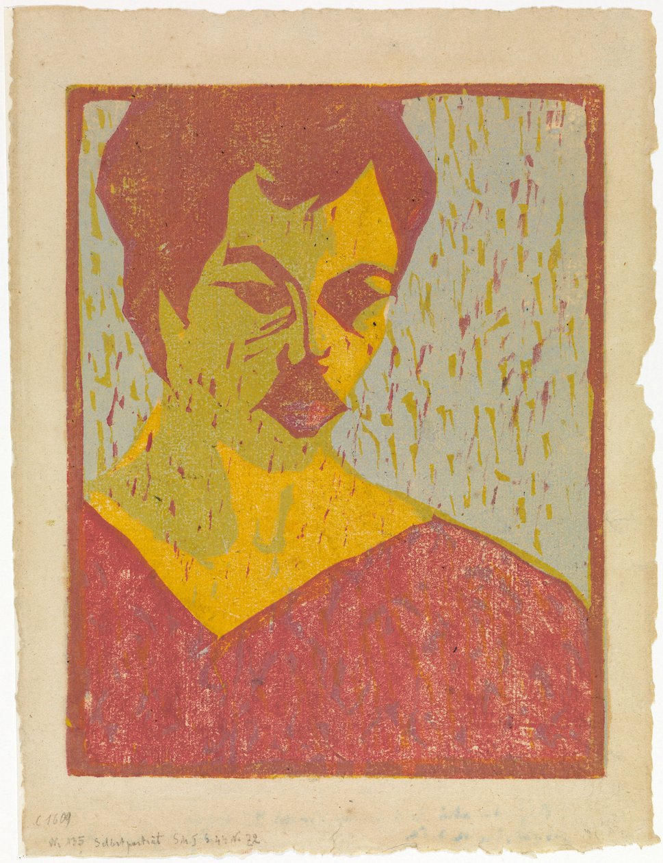 Auto-retrato de Ernst Ludwig Kirchner