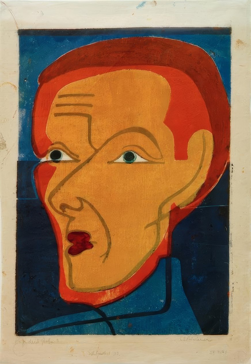 auto-retrato de Ernst Ludwig Kirchner