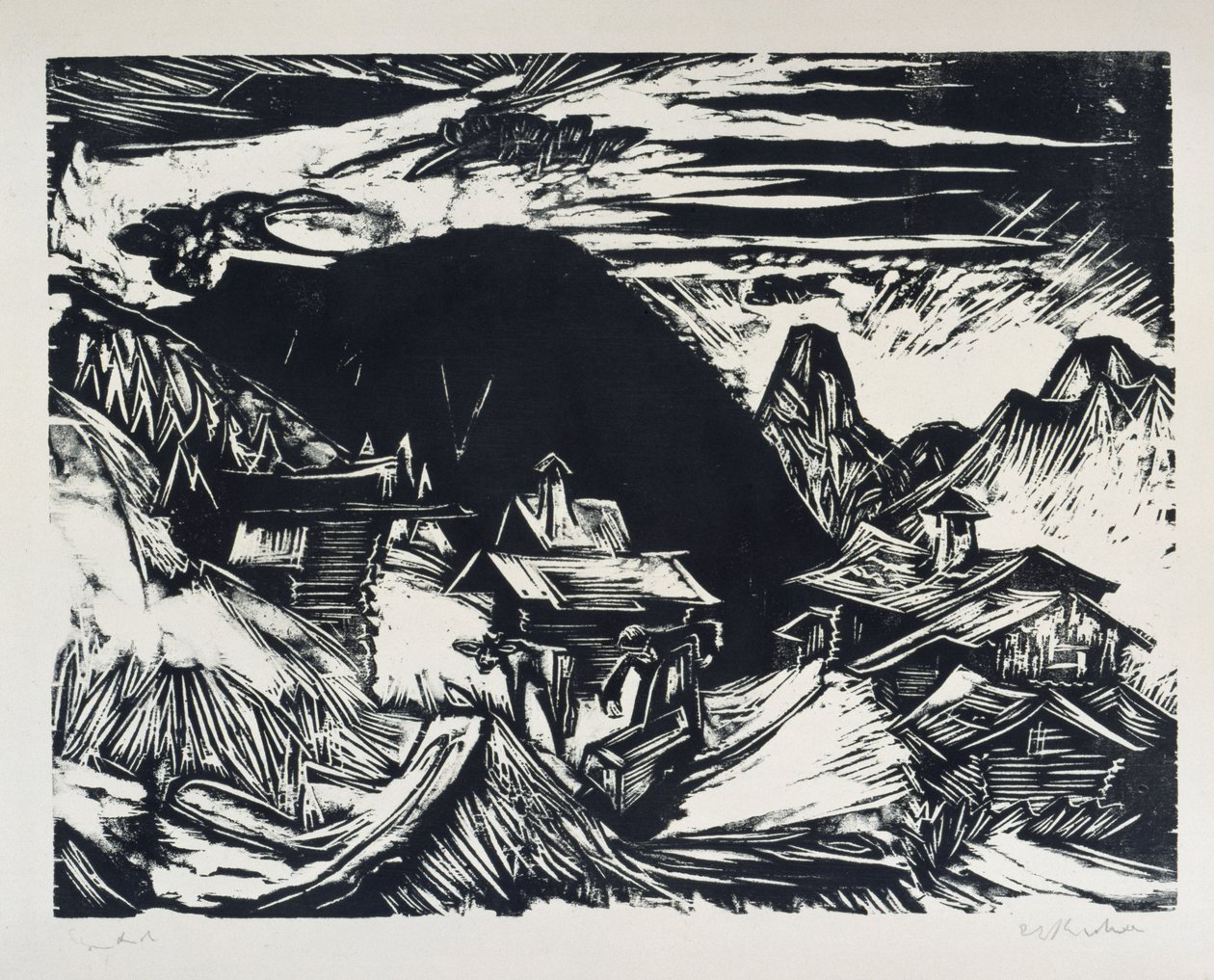 Stafelalp de Ernst Ludwig Kirchner