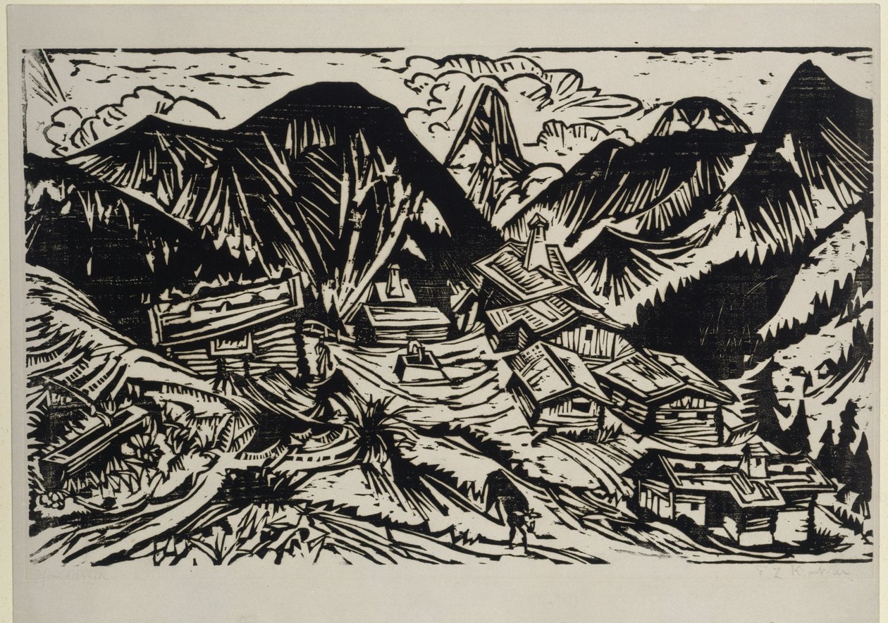 Stafelalp de Ernst Ludwig Kirchner