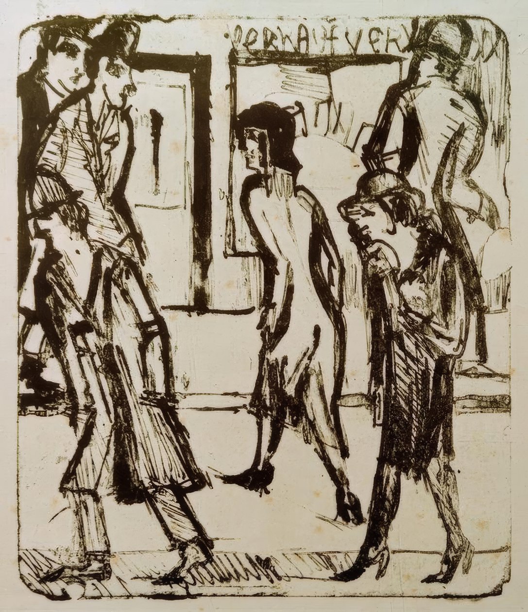 rua de Ernst Ludwig Kirchner