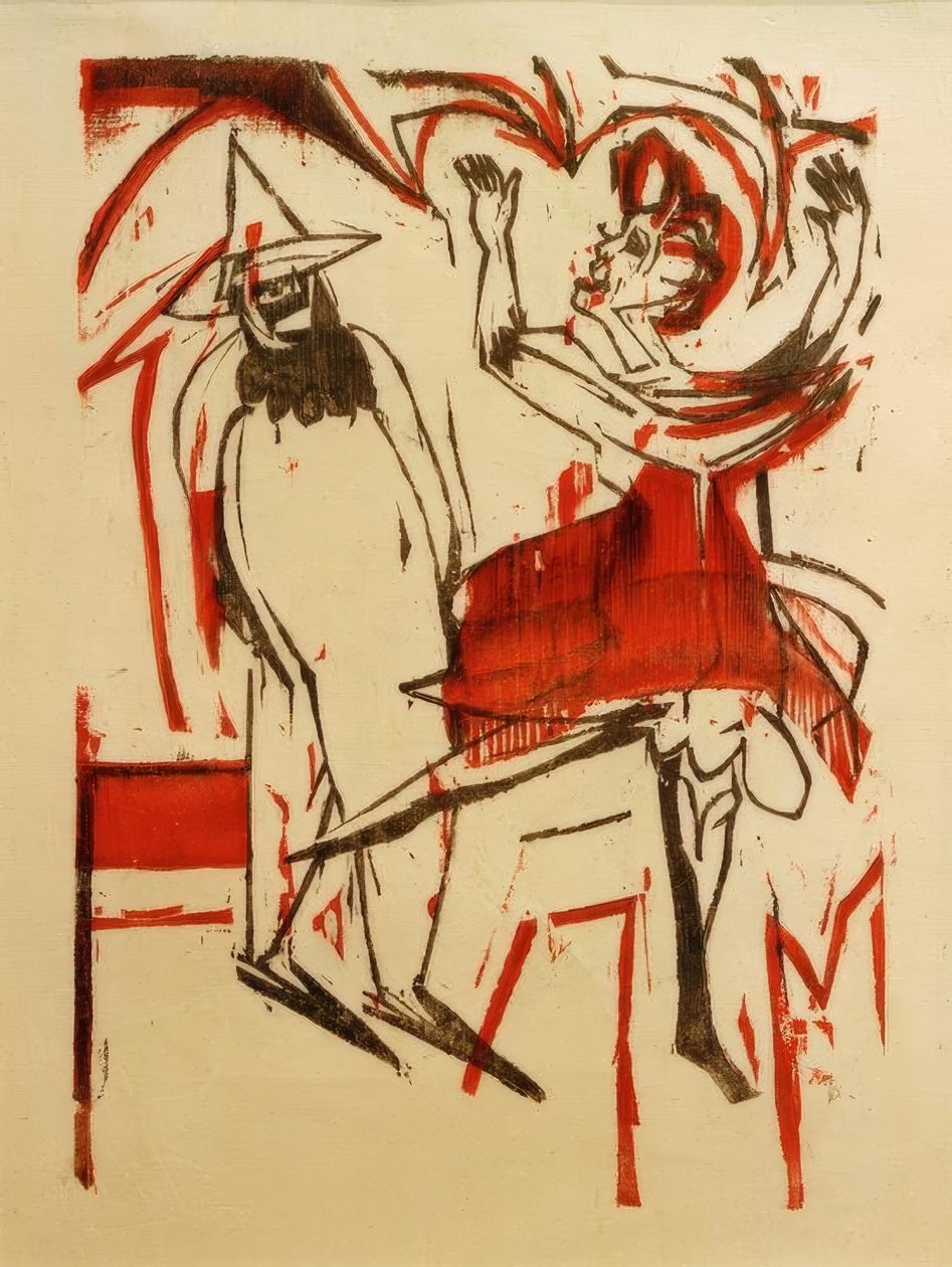 dança de Ernst Ludwig Kirchner