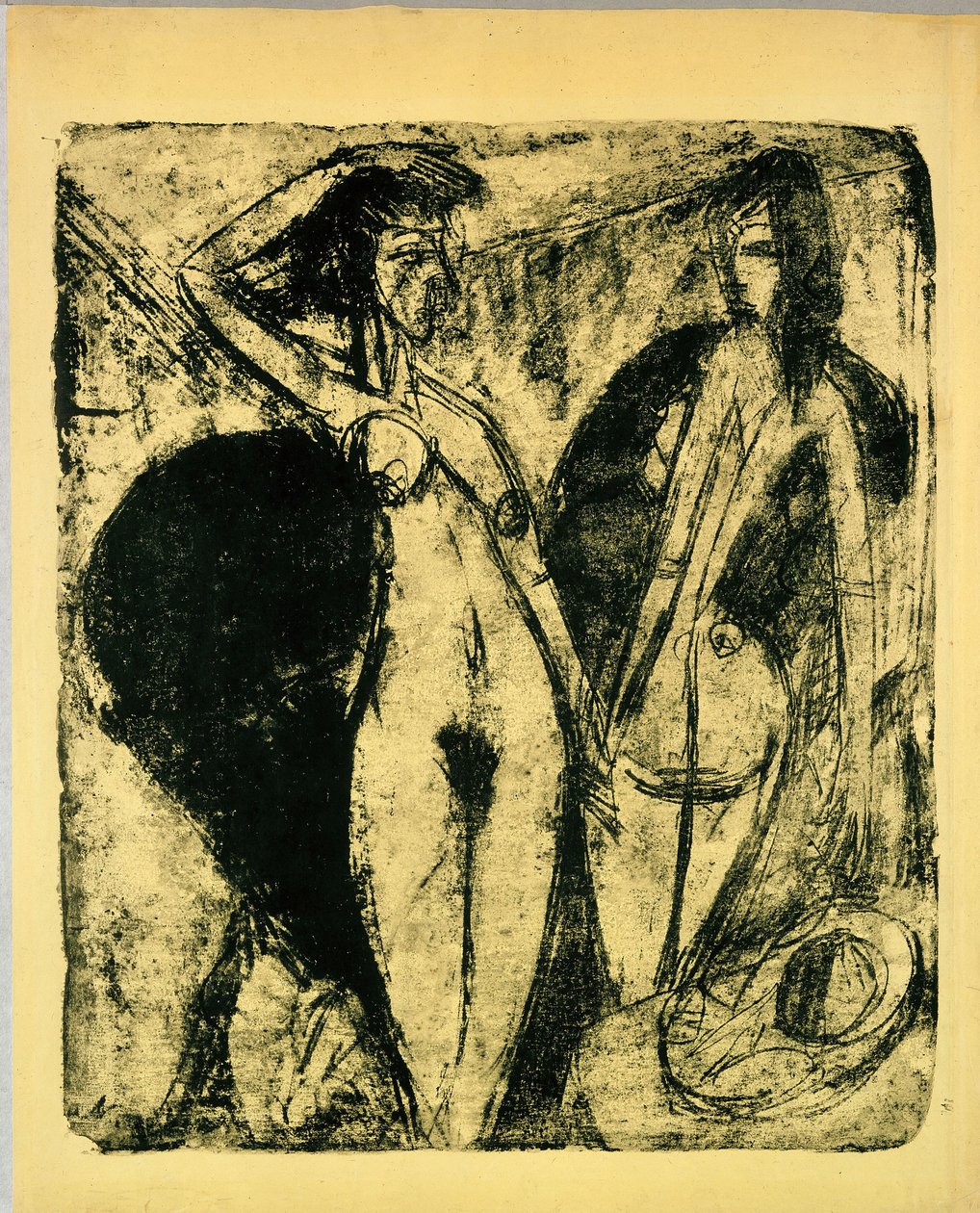 Tanzende Akte de Ernst Ludwig Kirchner