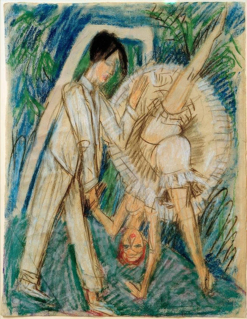 casal de Ernst Ludwig Kirchner
