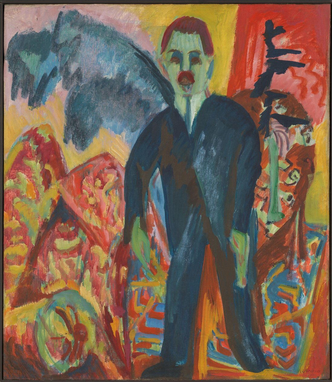 A Enfermeira de Ernst Ludwig Kirchner