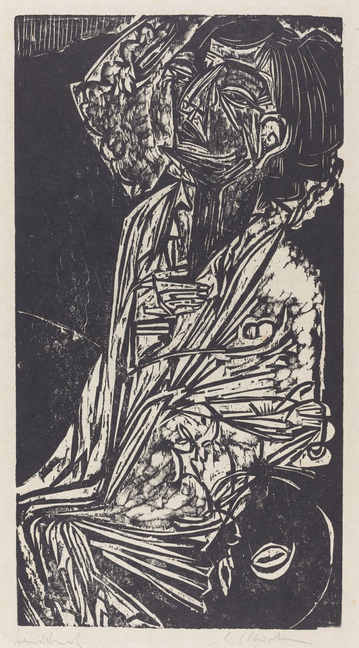 Natureza morta de Ernst Ludwig Kirchner