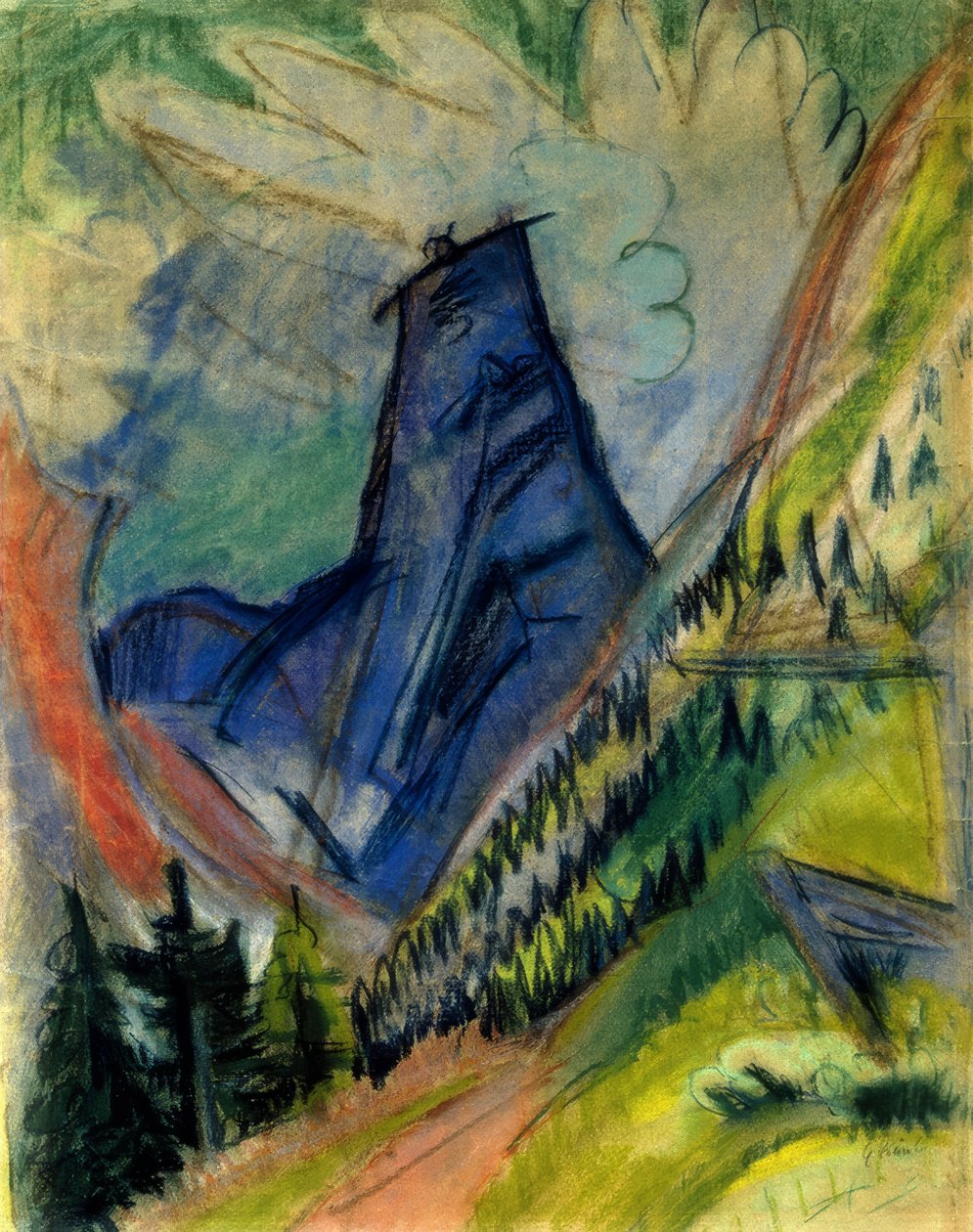 Tinzenhorn de Ernst Ludwig Kirchner