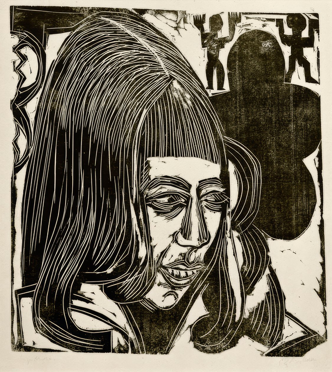 Filha Sternheim de Ernst Ludwig Kirchner