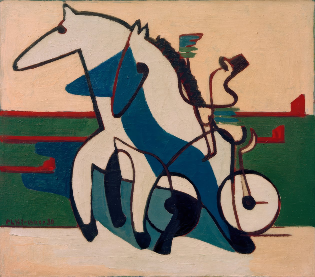equipe Traber de Ernst Ludwig Kirchner