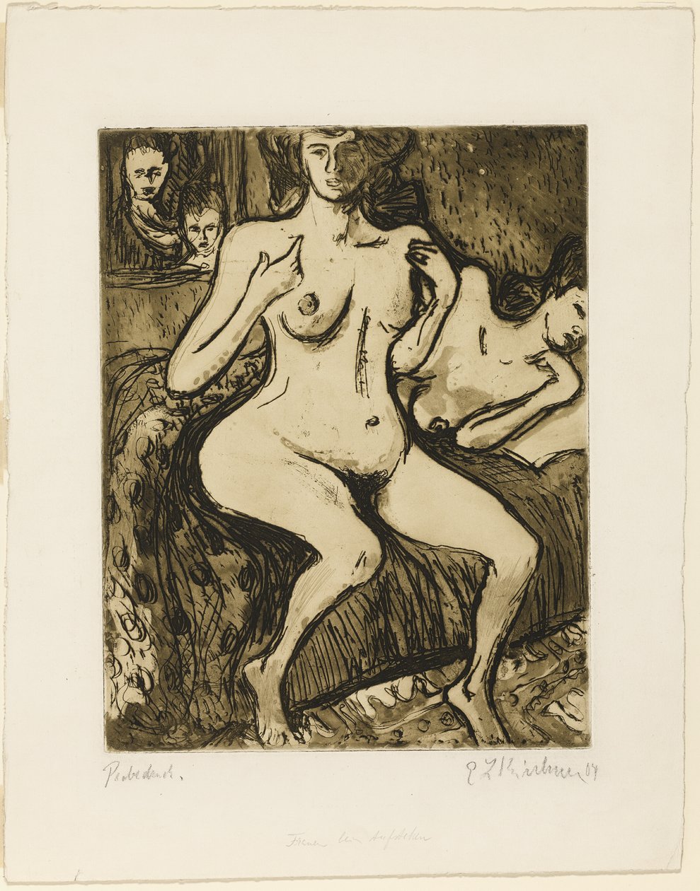 Duas irmãs de Ernst Ludwig Kirchner