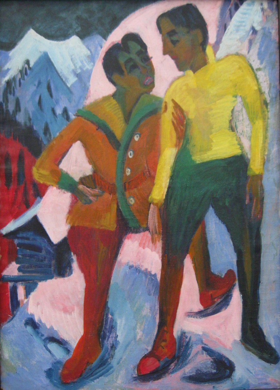 Dois irmãos de Ernst Ludwig Kirchner