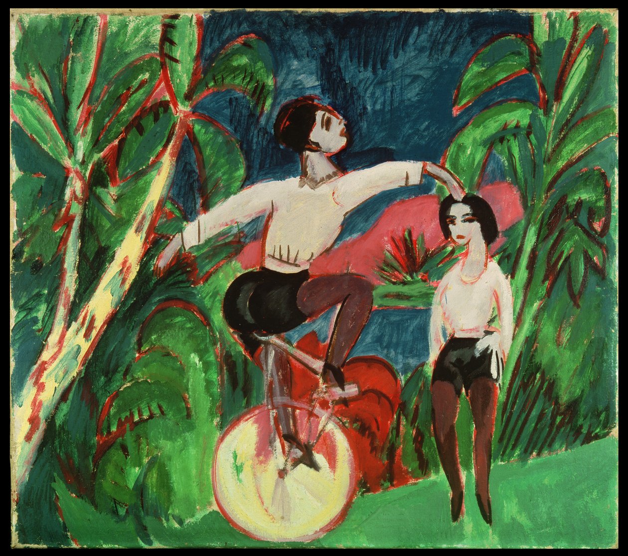 Rider monociclo de Ernst Ludwig Kirchner