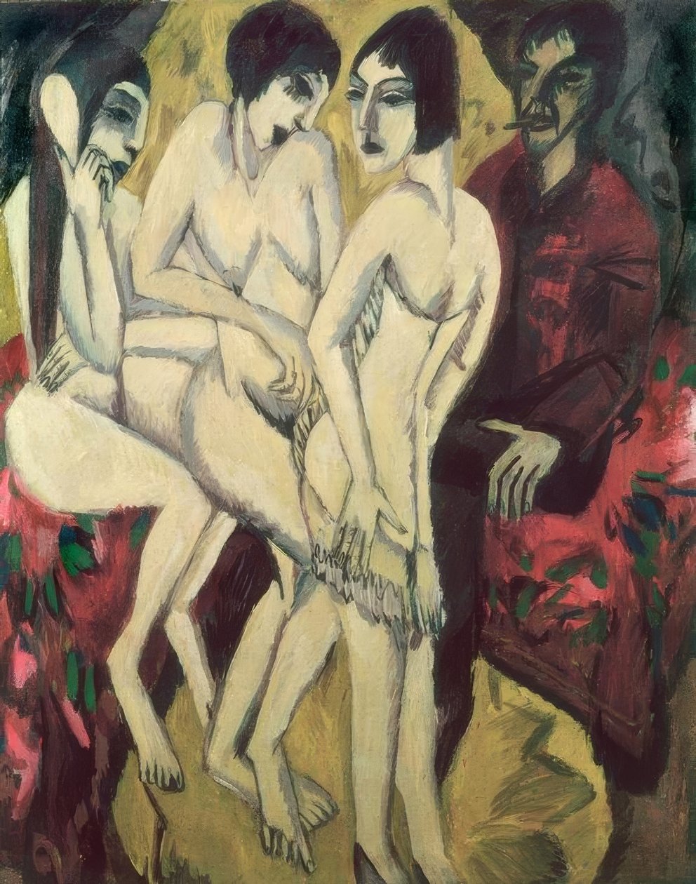 Julgamento da Paris de Ernst Ludwig Kirchner