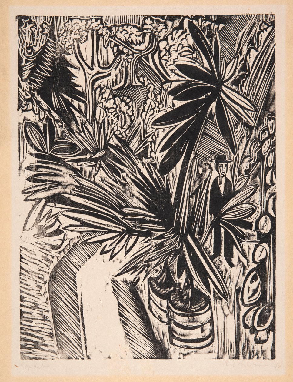 Estufa. Jena de Ernst Ludwig Kirchner