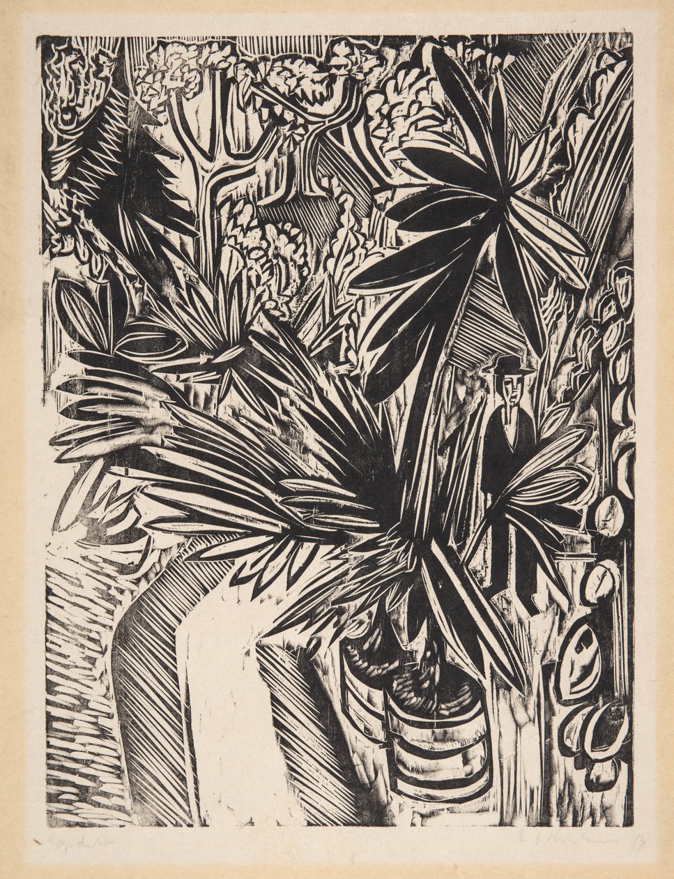 Estufa. Jena de Ernst Ludwig Kirchner